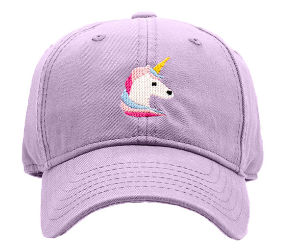 A Lavender cotton hat with a unicorn on it.
Product Name: Harding Lane Kids' Unicorn Hat
Brand Name: Harding Lane