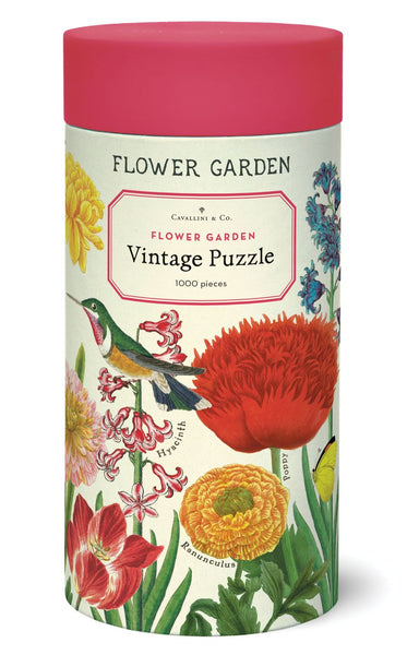 Cavallini & Co. Flower Garden 1,000 Piece Puzzle