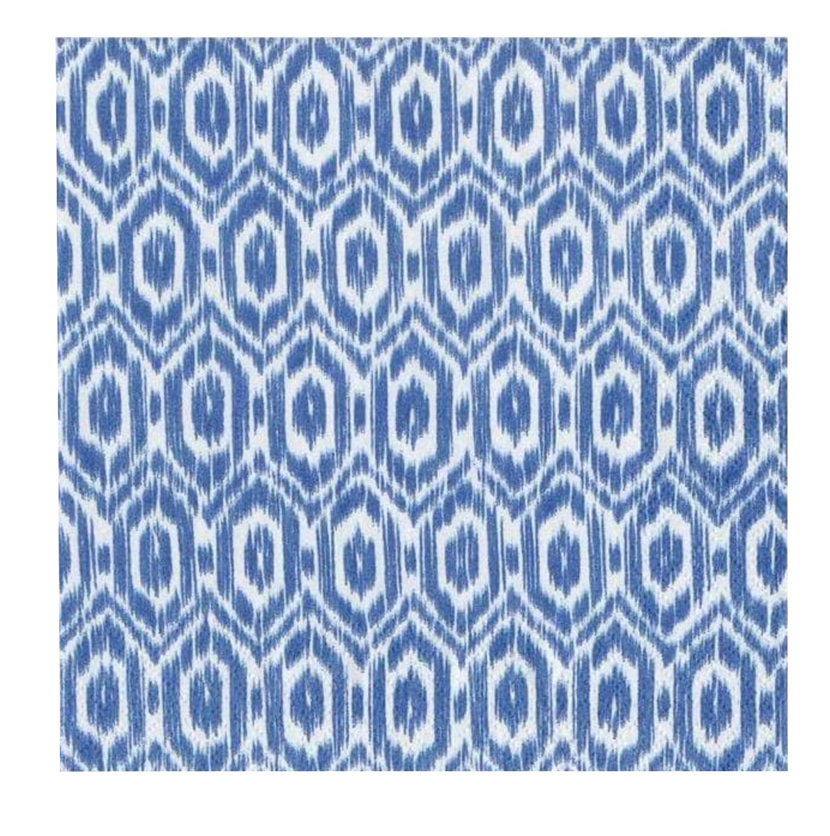 Amala Ikat Blue Cocktail Napkins HIVE Home, Gift and Garden
