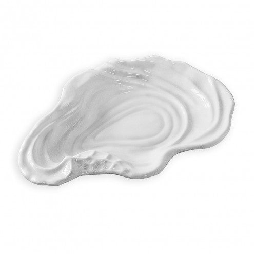 A Vida Melamine Ocean Oyster Bowl by Beatriz Ball on a white surface.