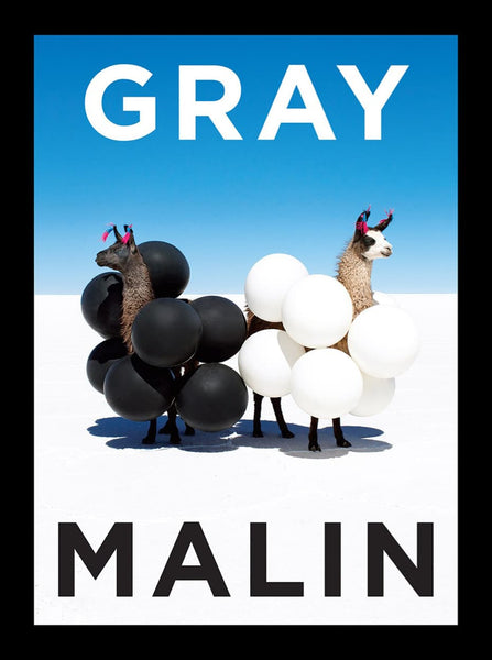 Gray Malin's Gray Malin: The Essential Collection features llamas and balloons on the cover by Abrams.