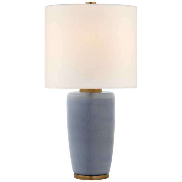 Chado Large Table Lamp, Polar Blue Crackle
