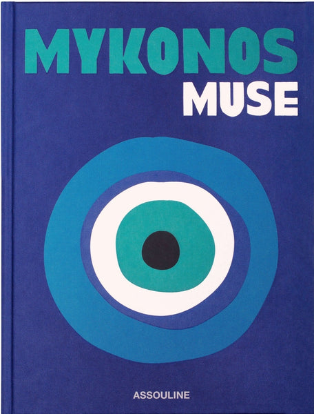 The culture of Mykonos captured in a Mykonos Muse by Assouline.