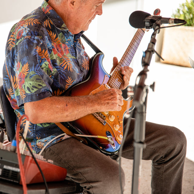 Man playing guitar 