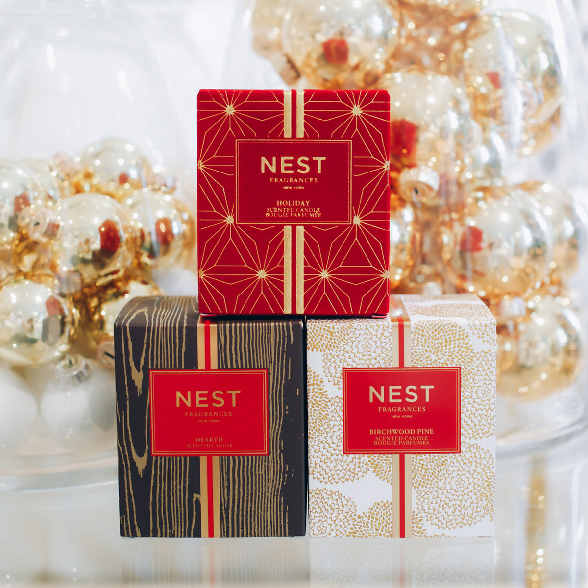 Image of Nest holiday candles