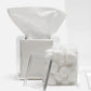 From the Monette Bath Collection by Pigeon & Poodle, this clear acrylic tissue box and matching container hold white tissues and cotton balls, bringing a sleek, modern accent to your bathroom.