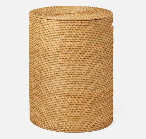 Nema Natural Rattan Hamper - Thumbnail 2