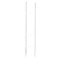 The Pigeon and Poodle Albi Leaning Towel Rack, a tall, sleek ladder with four rungs, stands against a plain background, adding a chic touch.