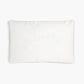 The Gooselings Animal Parade Ivory Toddler Pillow features a simple rectangular design with subtle piping, shown against a white background—an ideal addition to your child's bedding collection.