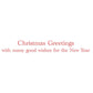Text reads: "Christmas Greetings with many good wishes for the New Year" in red on white, accented with gold bronzing for an elegant touch. Row of Nutcrackers Card Set by Caspari, perfect for festive greetings.