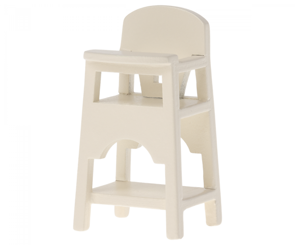 Maileg Off-White High Chair, Mouse