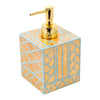 Bamboo Screen Robin's Egg Bath Collection - Soap Dispenser