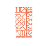 A close-up of Caspari’s Bamboo Screen Napkin Collection highlights its linen-like airlaid paper, offering a soft, fabric-inspired feel—ideal for anyone seeking stylish, eco-friendly biodegradable napkins.