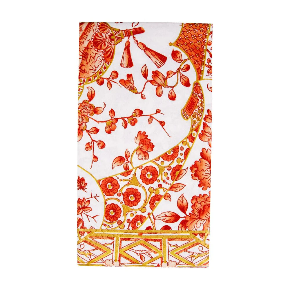 Caspari Gilded Porcelain Napkin Collection - Thumbnail 3