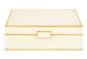 Large Shagreen Jewelry Box
