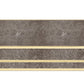 The Aerin Shagreen Poker Set in Chocolate features a textured case, gold borders, and a slanted front edge—perfect for organizing poker chips or stylishly displaying your set.