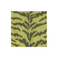 The Tigre Collection by Caspari features green fabric with dark green abstract stripes—ideal for eco-friendly, compostable napkins.