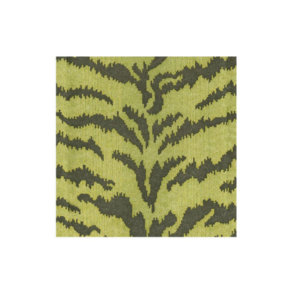 The Tigre Collection by Caspari features green fabric with dark green abstract stripes—ideal for eco-friendly, compostable napkins.