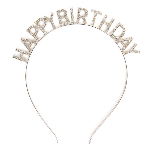 Great Pretenders Happy Birthday Rhinestone Headband