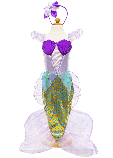 Great Pretenders Lilac Mermaid Dress with Headband