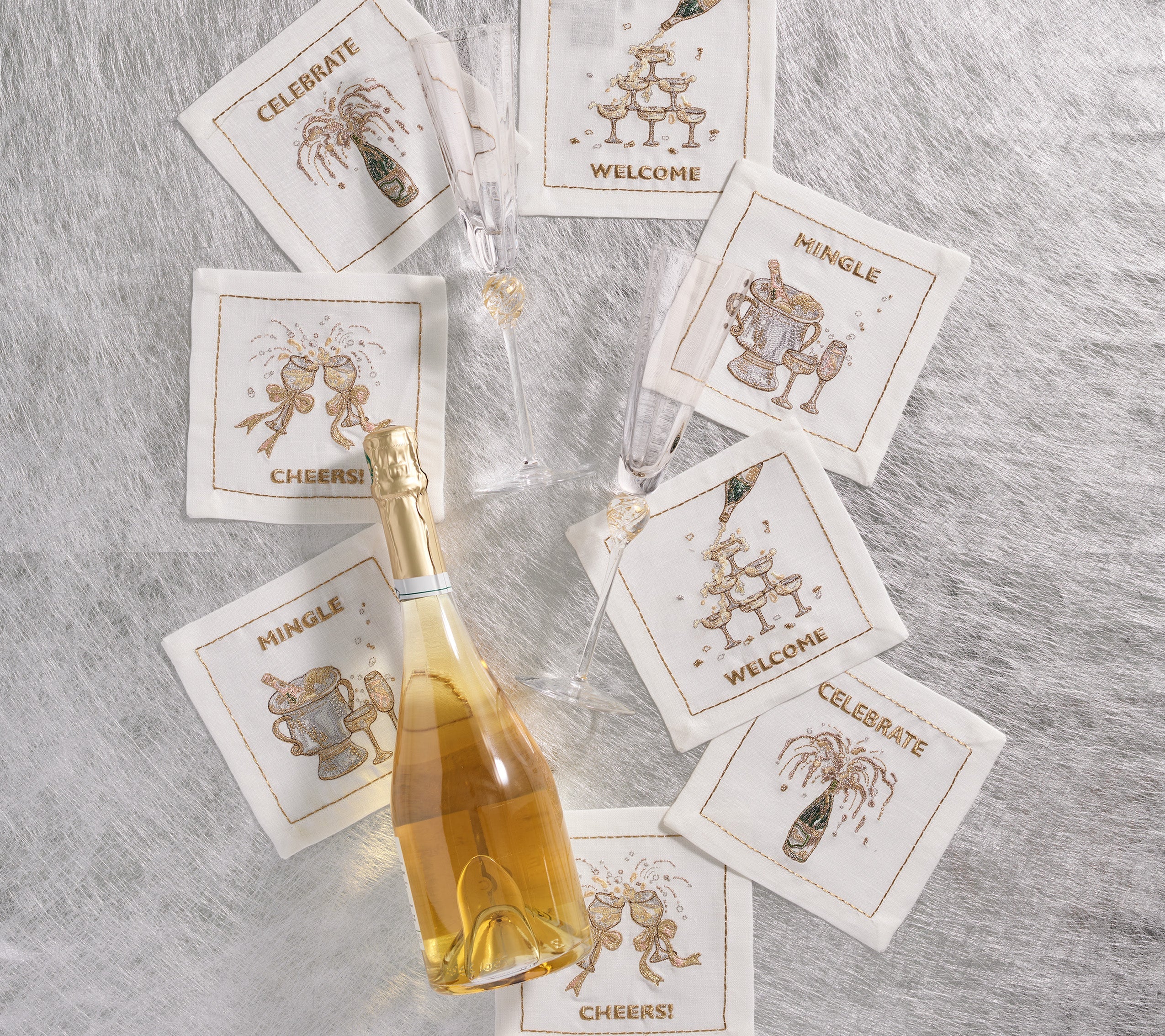 Cheers Cocktail Napkin - Thumbnail 4