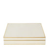 Shagreen Chess Set Collection - Cream