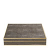 Shagreen Chess Set Collection - Chocolate