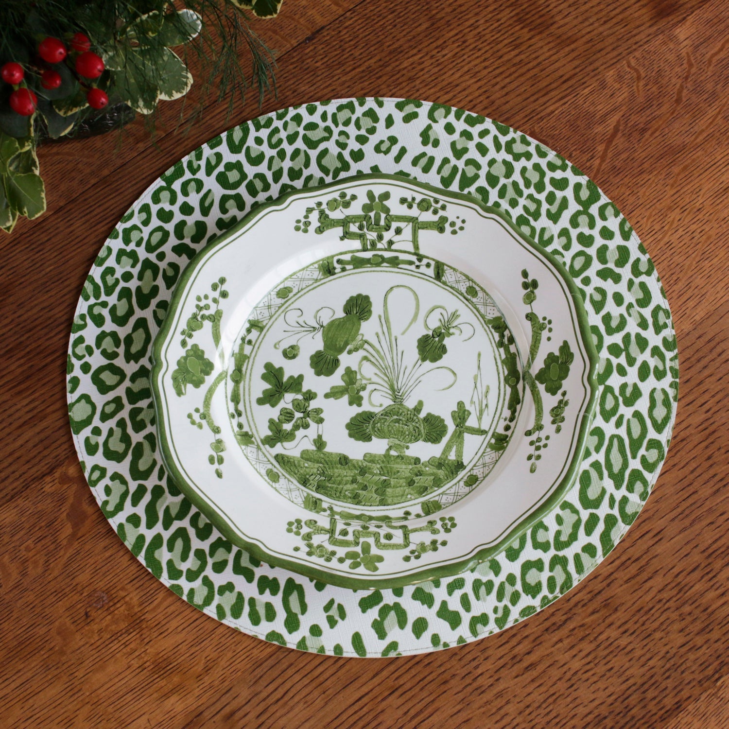 Vida Faenza Melamine Dinnerware and Placemat Collection