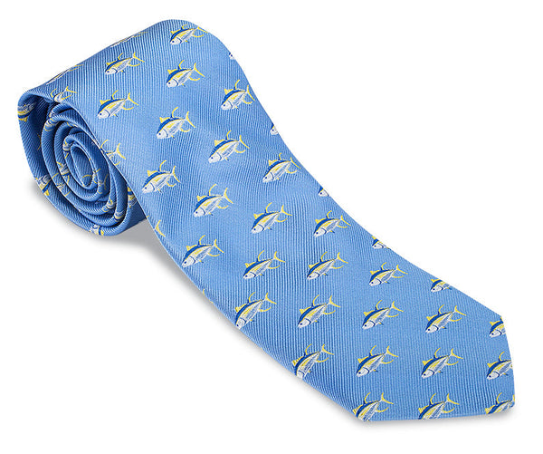 R. Hanauer Blue Tuna Tie