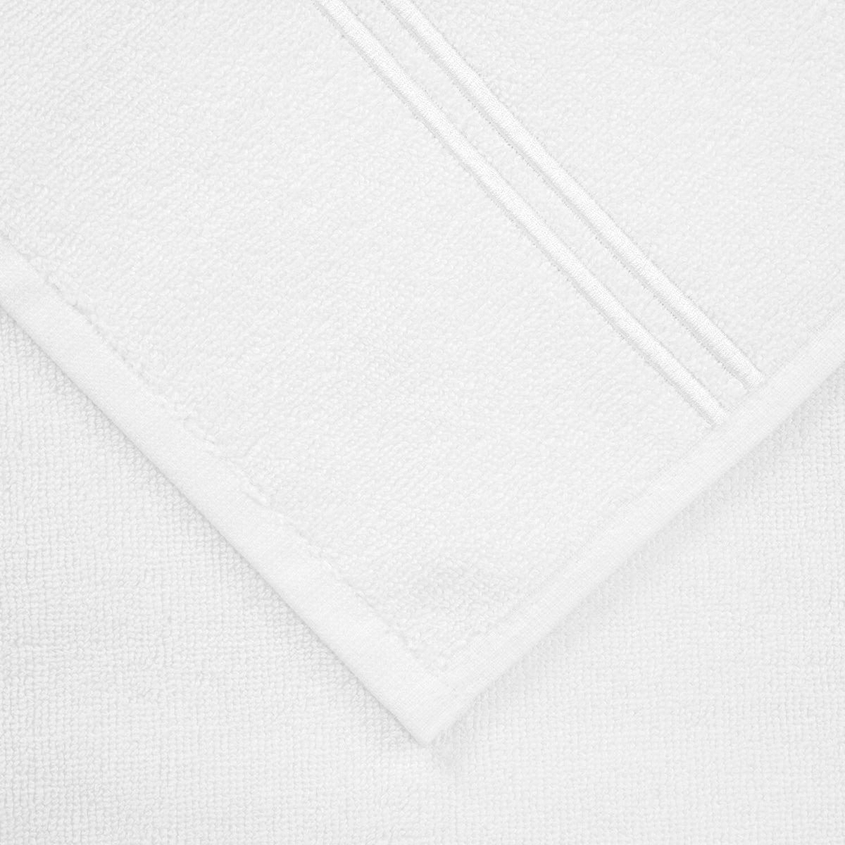 Classic - Wash Cloth Frette White/White