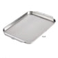 The Hestan Provisions OvenBond Sheet Pan Collection features half-size, triple-bonded clad stainless steel pans with raised edges and handles, oven safe up to 600°F for versatile, high-performance baking.