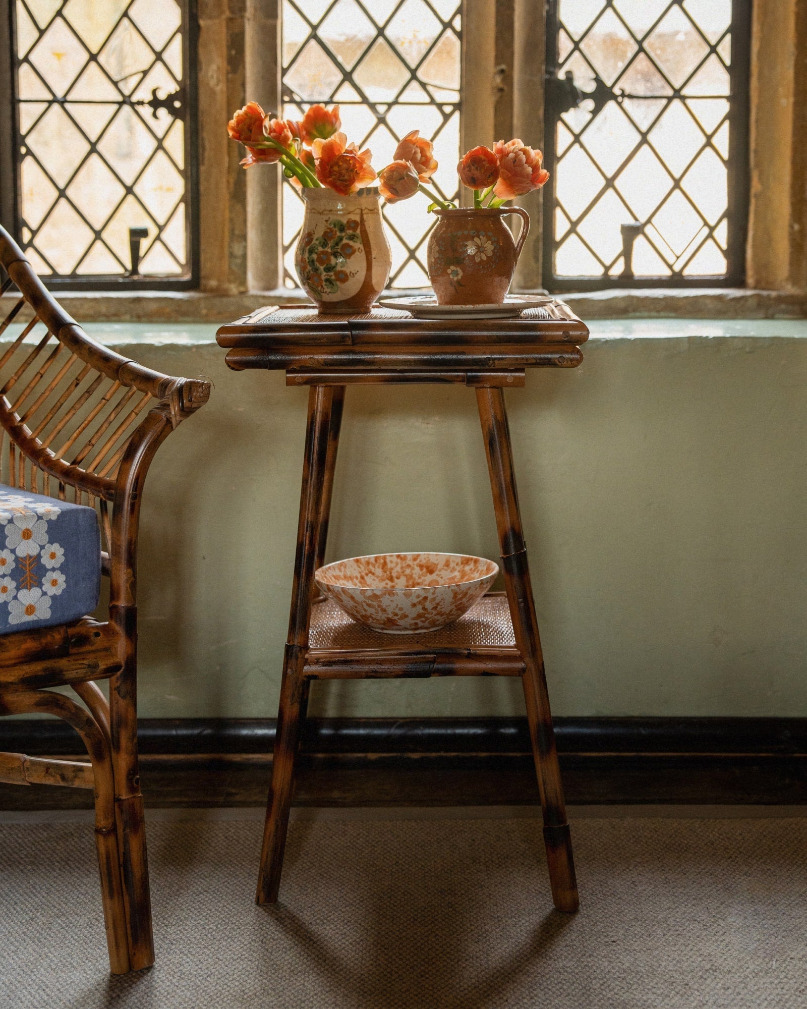 Pimlico Bamboo Side Table - Thumbnail 3