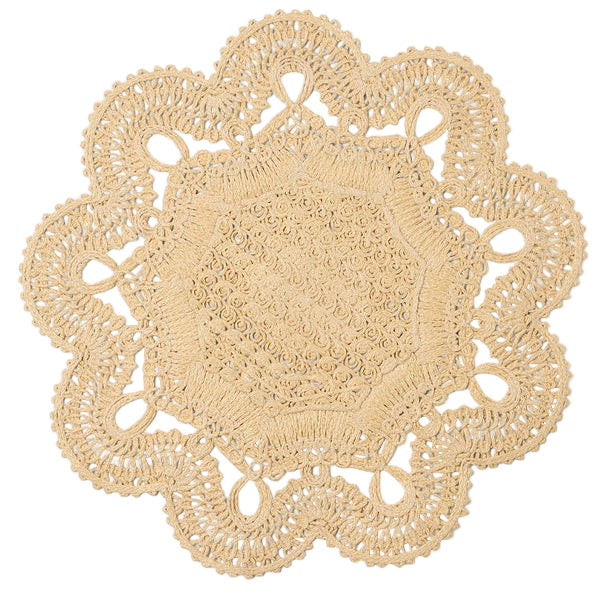 Belladonna Rattan Round Medallion Placemats