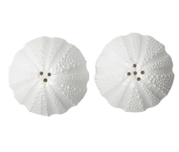 Marina White Salt and Pepper Shaker Set - Thumbnail 3