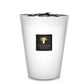 A white Baobab Collection Les Prestigieuses Pierre De Lune candle with a black logo on the front, displayed on a white background.