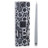 Baobab Collection Candela Candlesticks - Set of 4, Silver