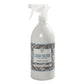 A spray bottle of Le Blanc Linen Water Spray featuring a decorative label—ideal for refreshing household linens with a clean, subtle fragrance.