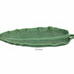 The HIVE Banana Leaves Platter Collection features a medium ceramic handmade platter with detailed banana leaf ridges, showcased on a plain white background.
