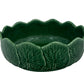 Add a fresh, nature-inspired touch to your table with Hive's Geranium Leaf Serveware Collection—this green bowl with leaf motifs brings style and charm to your serveware.