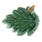 The Bordallo Pinheiro Countryside Leaves Dish Collection features a green ceramic leaf-shaped dish with a small bee figurine—ideal as a whimsical catchall or decorative accent for your home.