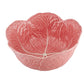 Add charm to your Pink Edition tablescape with Hive’s Pink Cabbage Leaf Dinnerware and Serveware Collection—ceramic pieces shaped and colored like cabbage leaves with detailed veins and a glossy finish.