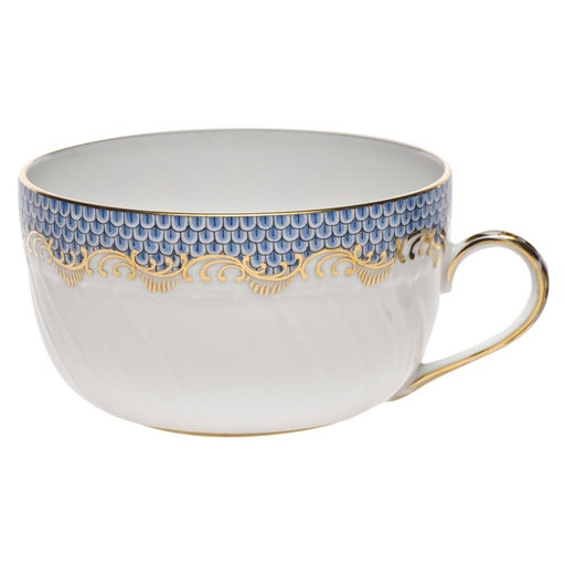 Herend Fish Scale Light Blue, Tea Cup