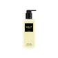 The NEST Holiday Collection liquid soap by Nest comes in a clear 10 fl oz pump bottle with a black and gold label, capturing the beloved Holiday fragrance from the iconic Nest candle.