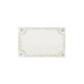 The Juliska Berry & Thread Place Cards feature a blank rectangular design with a decorative bordered edge and floral corner motifs, inspired by the Berry & Thread collection, set against a white background.