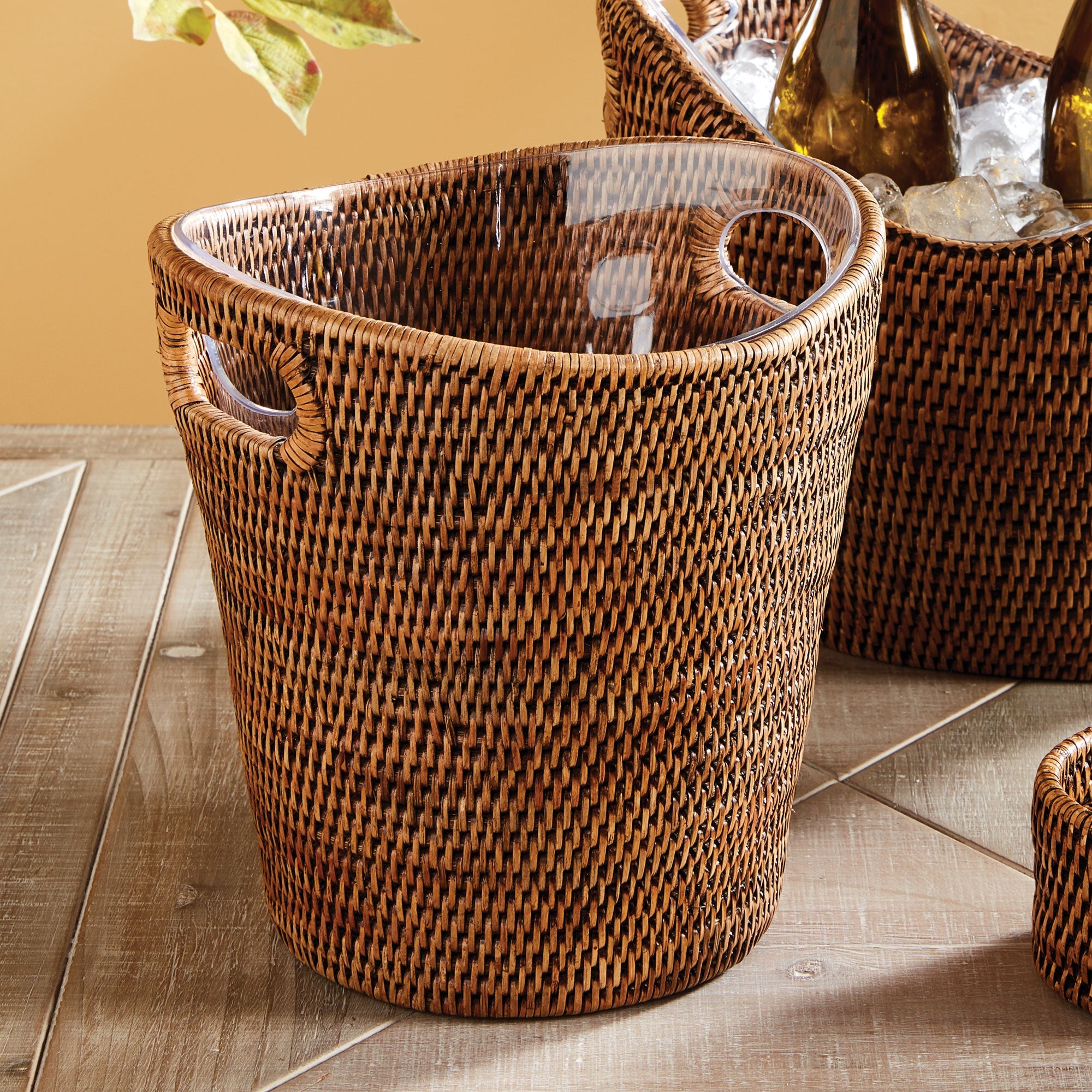 Burma Rattan Beverage Tub - Thumbnail 2