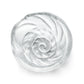 The Simon Pearce Shell Serveware Collection features a shell-shaped glass bowl with spiral swirls and textured edges—perfect as summer décor or a thoughtful host gift.