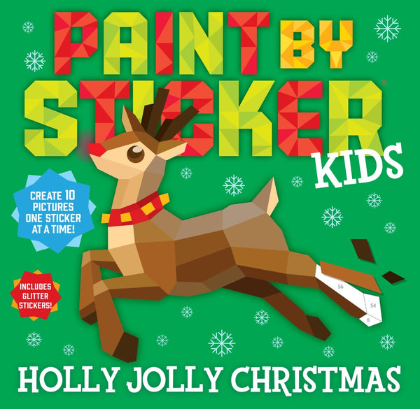 Paint by Stickers: Holly Jolly