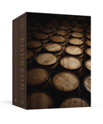 Discover the rich history of Kentucky whiskey with Bourbon, The Story of Kentucky Whiskey from Penguin Random House—a box set featuring expert guides and tips, beautifully presented with a cover image of rows of wooden bourbon barrels stacked in a dimly lit rickhouse, all inspired by the craft and tradition of Kentucky bourbon.