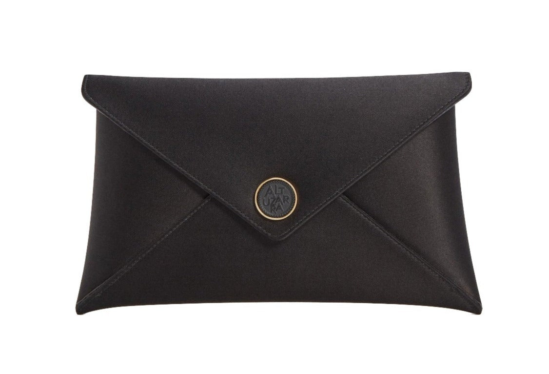 Buy FashionPuzzle Large Envelope Clutch Bag with Chain Strap (Black) Online  at Lowest Price Ever in India | Check Reviews & Ratings - Shop The World