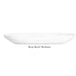 A medium, white oval bowl from Nashi Home's White Resin Serveware Collection, shown on a plain background—a chic and functional addition to your home decor.